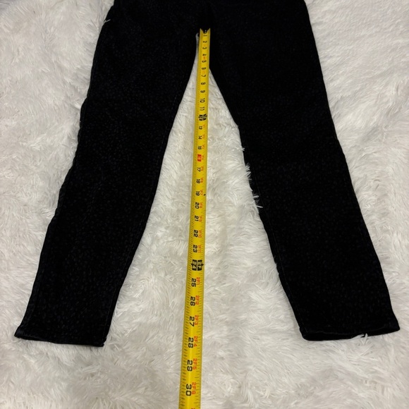 Signature by Levi Strauss & Co. Women's Modern Skinny black gray print size 12 - Picture 3 of 9